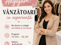 Vanzatoare cu experienta